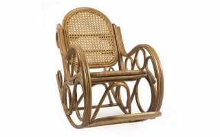Comment fabriquer une chaise berçante de vos propres mains à partir de bois, de rotin, de métal