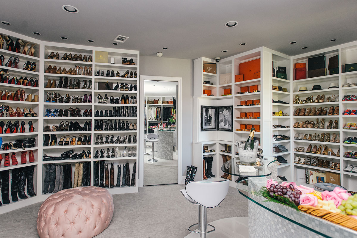 Vestiaire luxueux