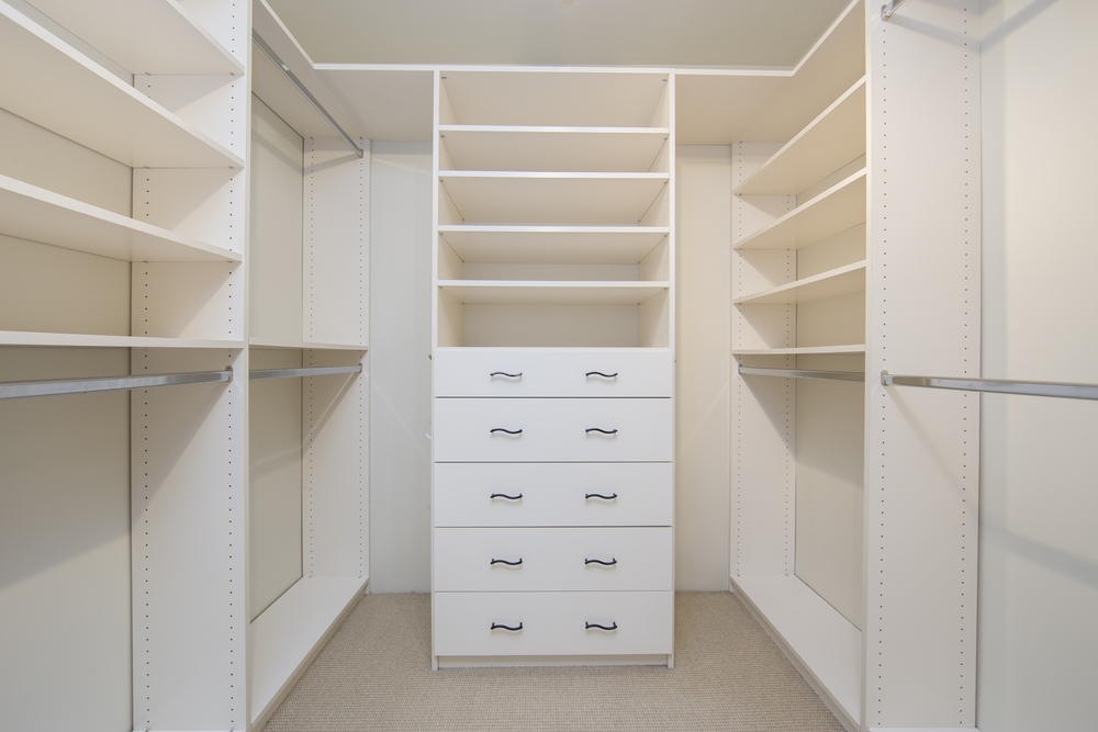 Option de remplissage de salle de garde-robe