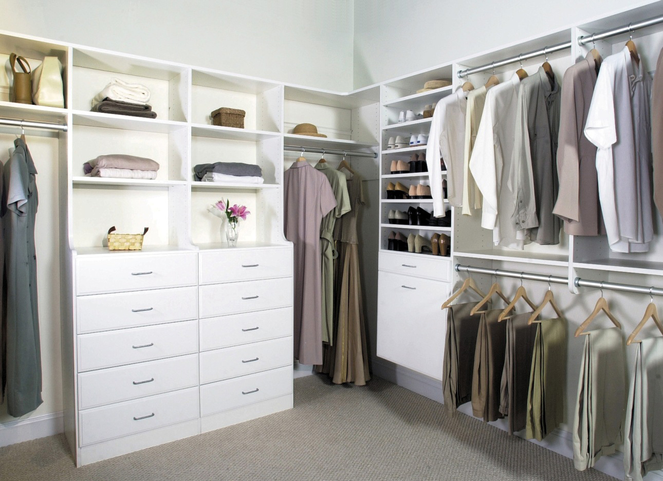 Options de conception d'armoire