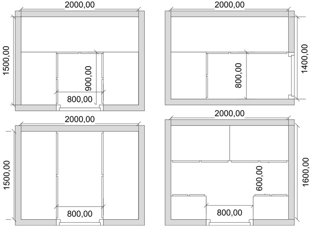 Options de taille de garde-robe