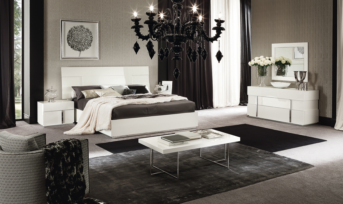 Ensemble de chambre blanc
