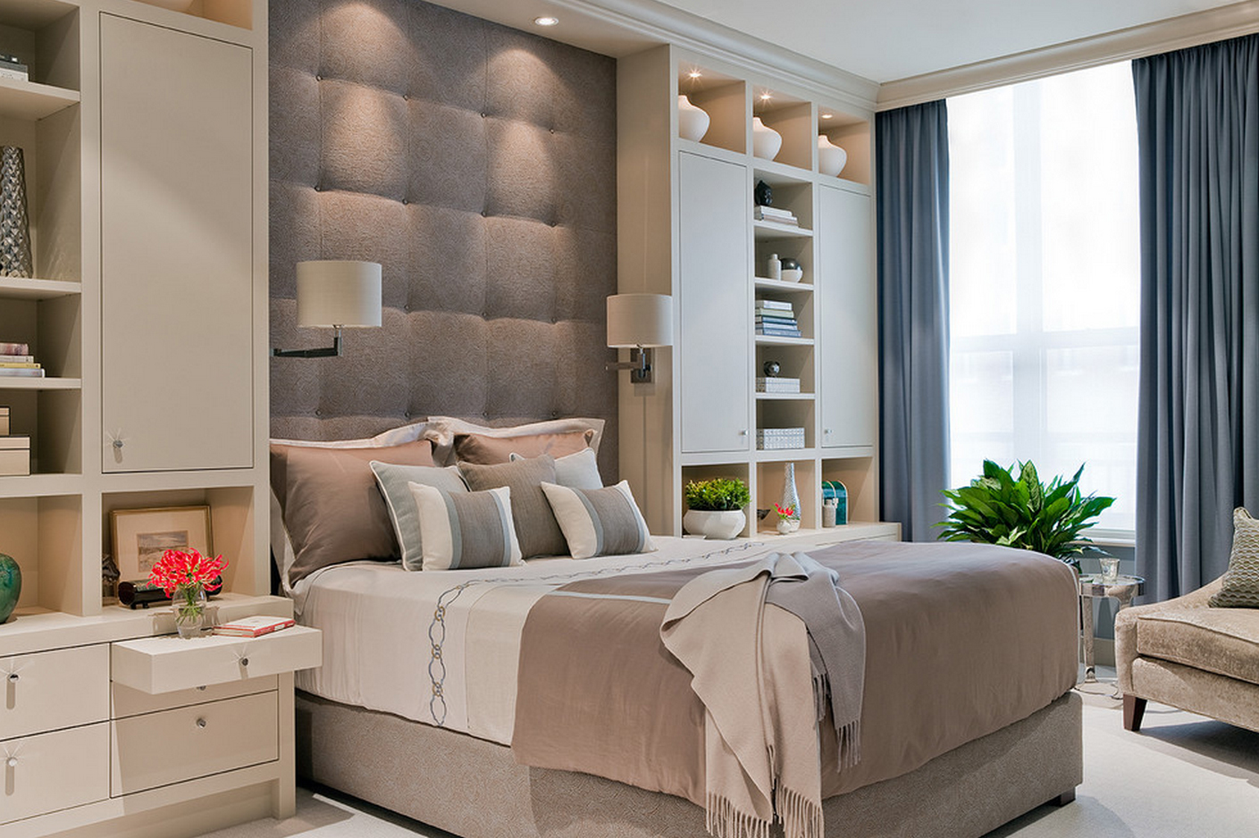Beau mobilier beige