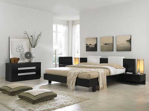 Mobilier moderne noir
