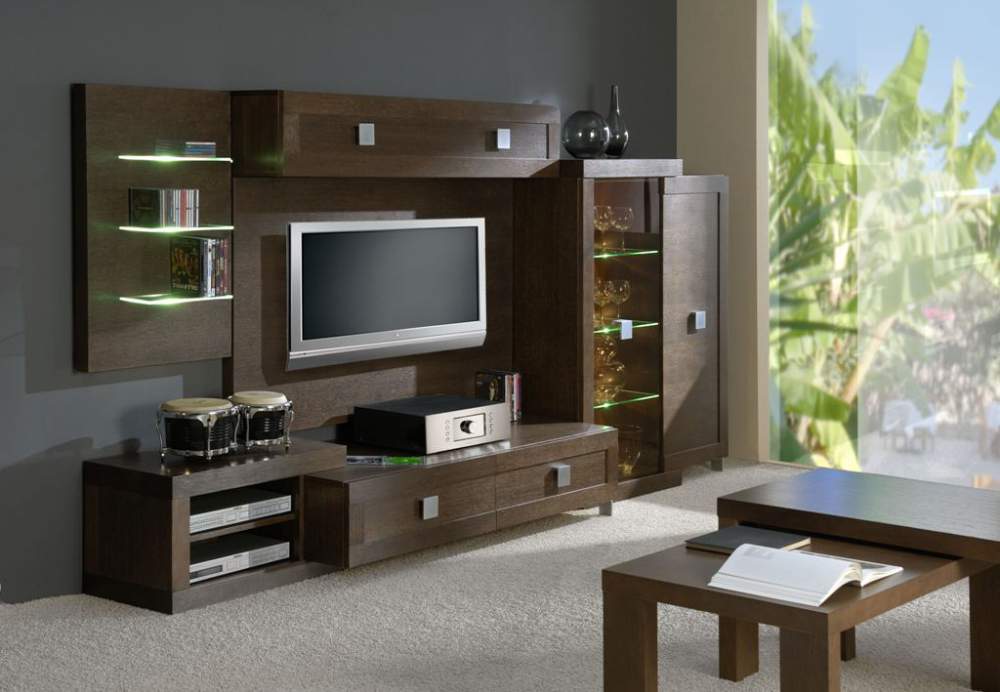 Meubles de salon en bois