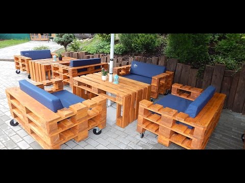 Meubles en bois de palettes