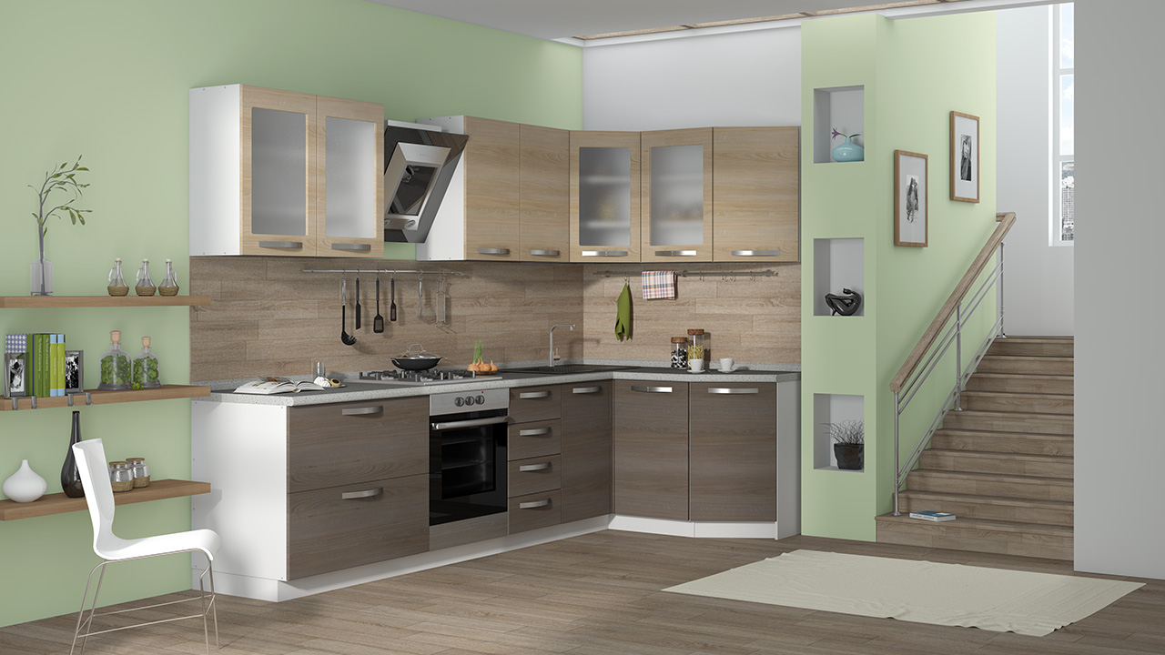 Chambre effectivement créée dans des couleurs vives