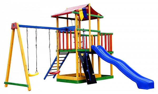 Complexe de jeux pour enfants dans la rue