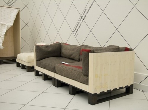 Une version intéressante du mobilier du salon