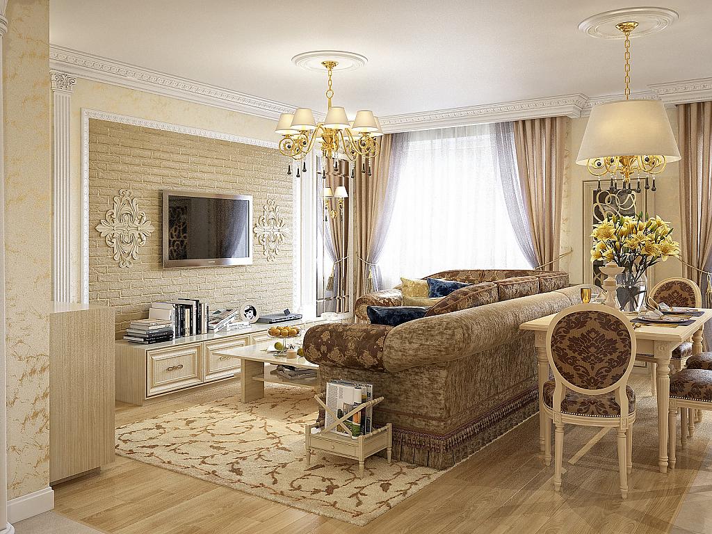 Comment choisir des meubles dans un salon de style classique