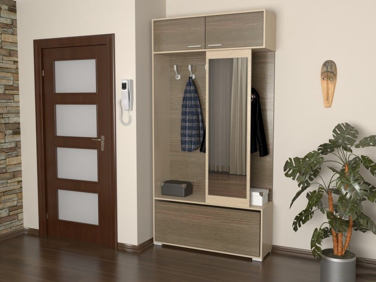 Mobilier compact pour un petit couloir
