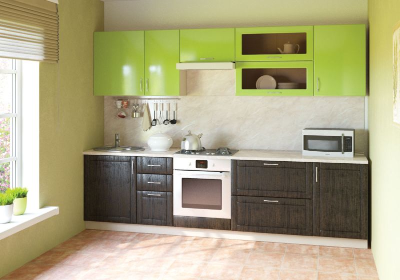 Meubles de cuisine modulaires compacts