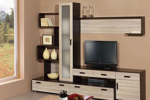 Beaux meubles d'armoire pour le salon