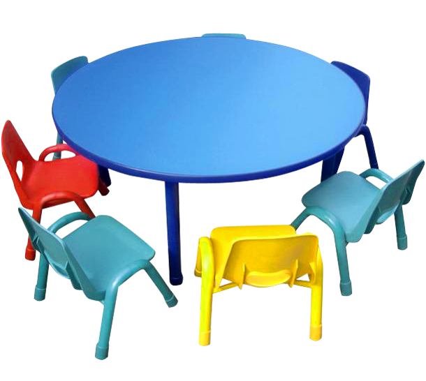 Meubles pour jardins d'enfants en plastique