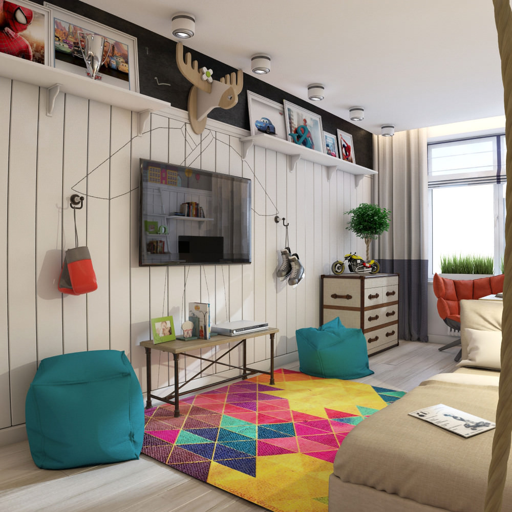 Mobilier pour une zone de loisirs