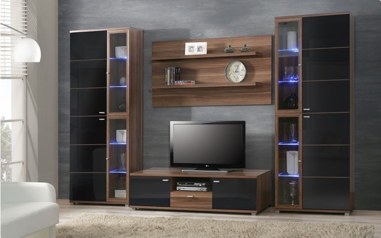 Meubles dans le salon MDF