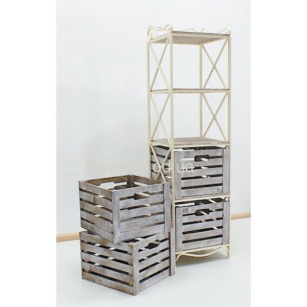 Étagères de bureau en métal