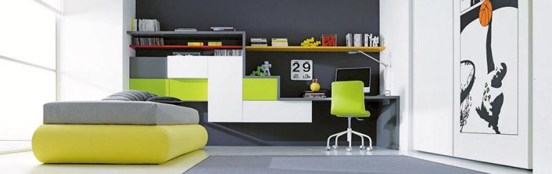 Plusieurs options de conception pour une chambre d'enfant