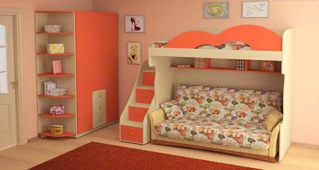 Disposition des chambres d'enfants