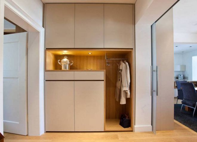 Couleurs pastel à l'intérieur de l'appartement