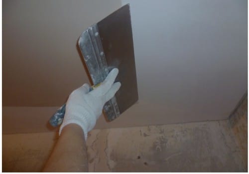 Plafond mastic