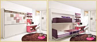 Mobilier pratique à deux étages pour deux enfants
