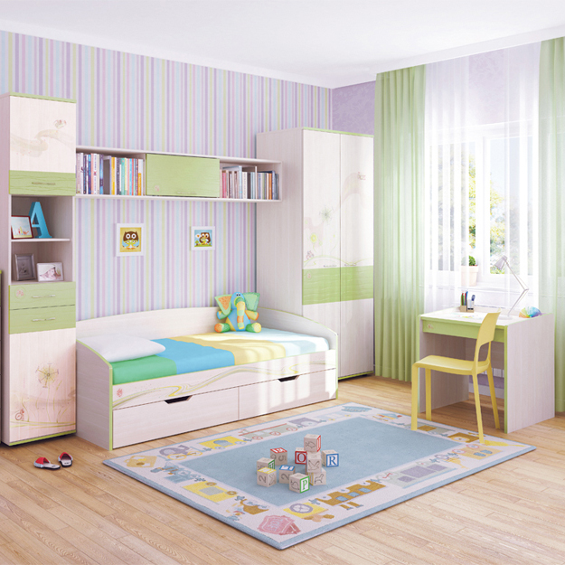 Mobilier modulaire pratique pour les bébés