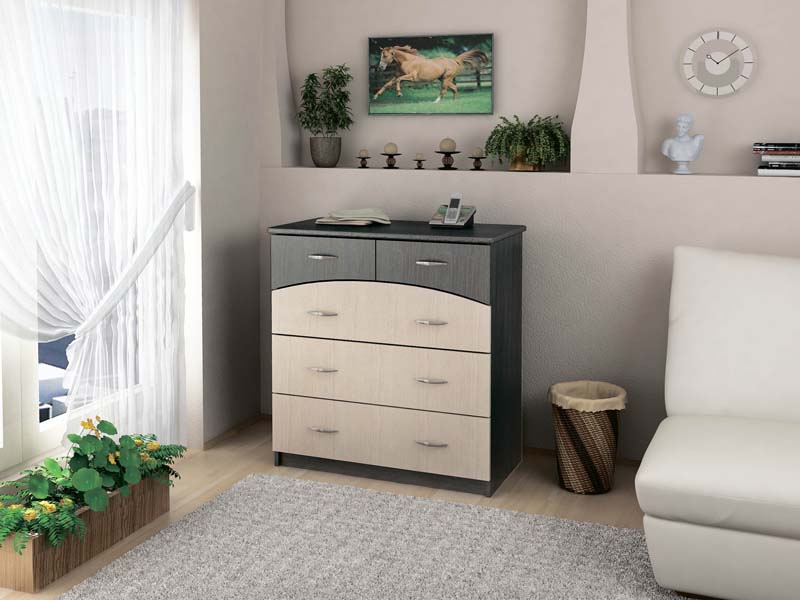 Commode pratique dans la chambre