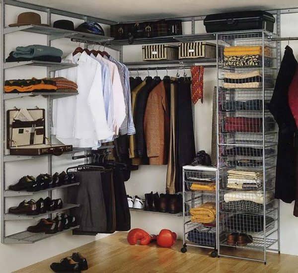 Belle finition de garde-robe