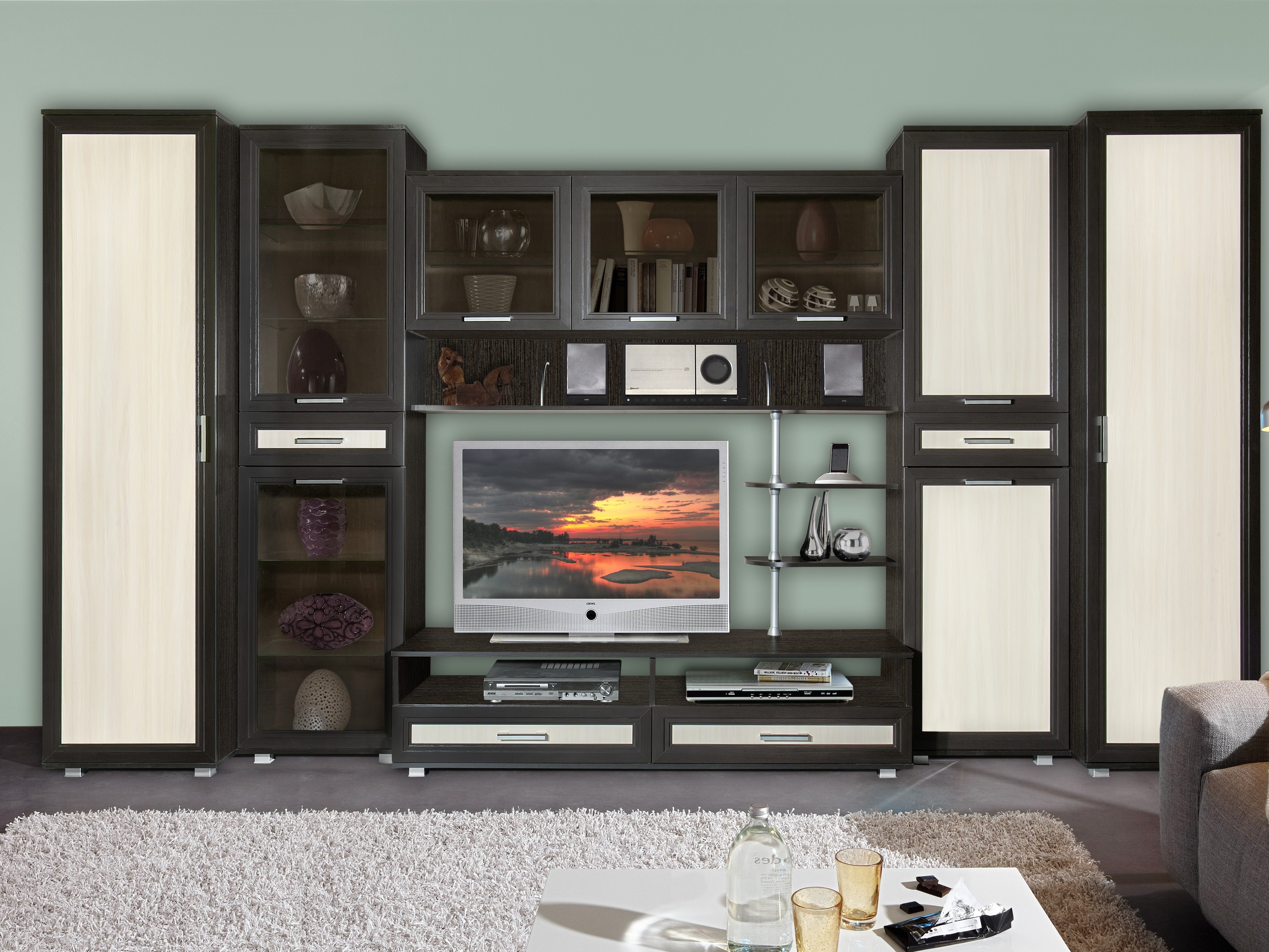 Meuble TV dans le salon