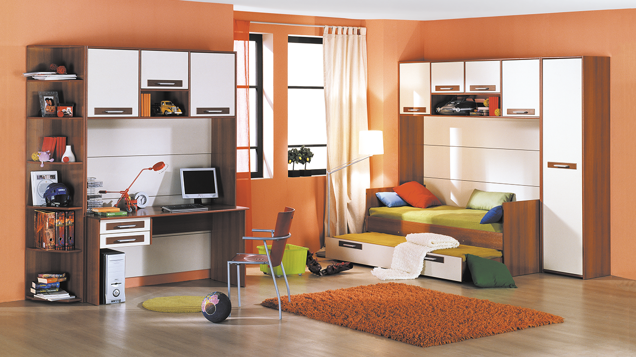 Meubles modulaires modernes pour enfants