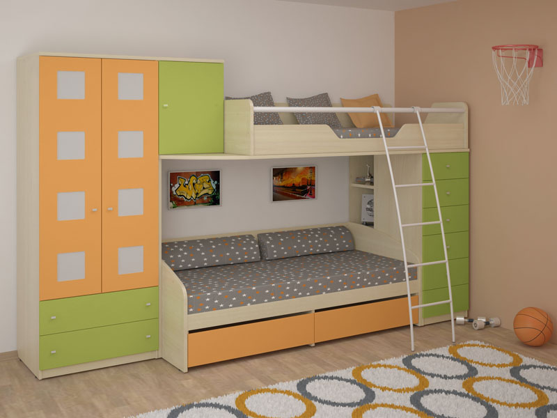 Meubles pour enfants armoire moderne