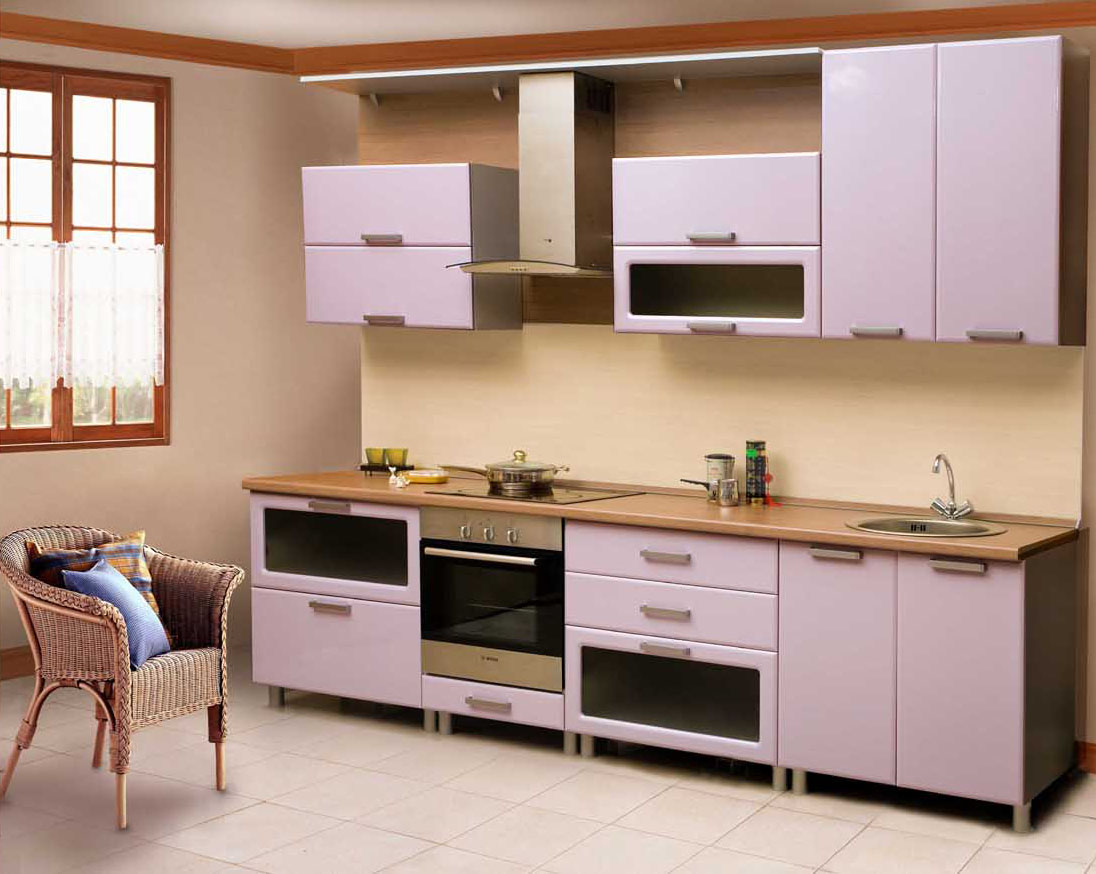 Meubles de cuisine modulaires modernes