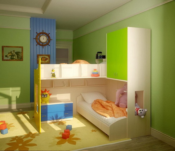 Chambre pour deux enfants