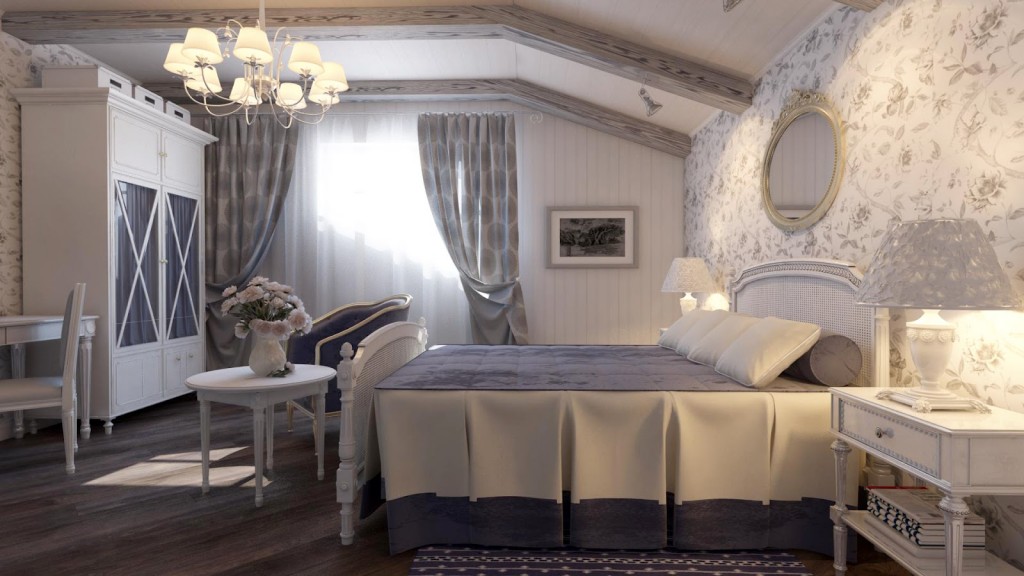 Chambre de style Provence