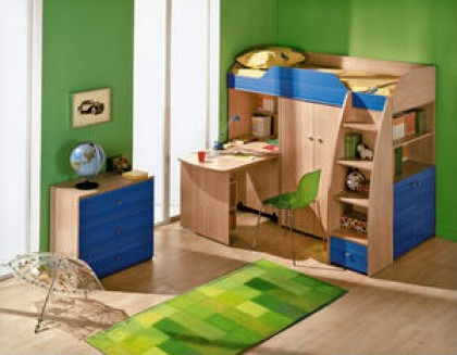 Chambre élégante pour un enfant
