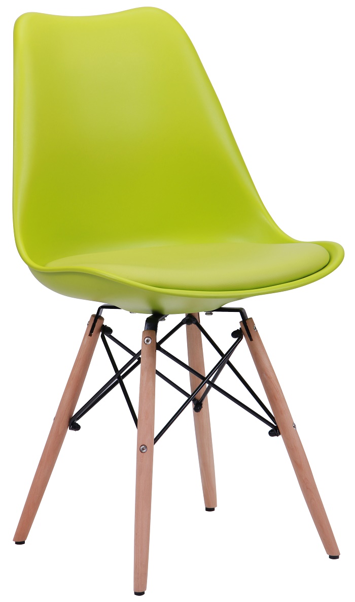 Chaise avec assise en plastique