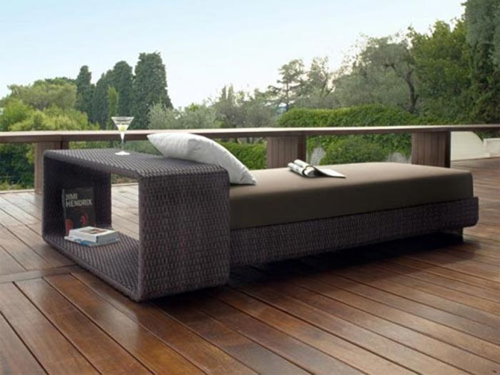 Mobilier confortable en rotin de qualité