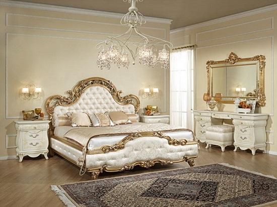 Mobilier confortable dans la chambre