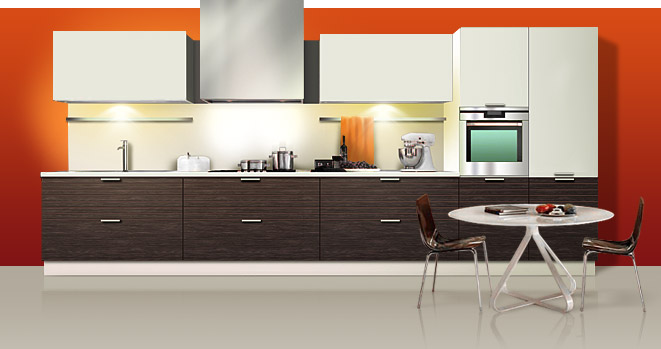 Meubles de cuisine modulaires pratiques