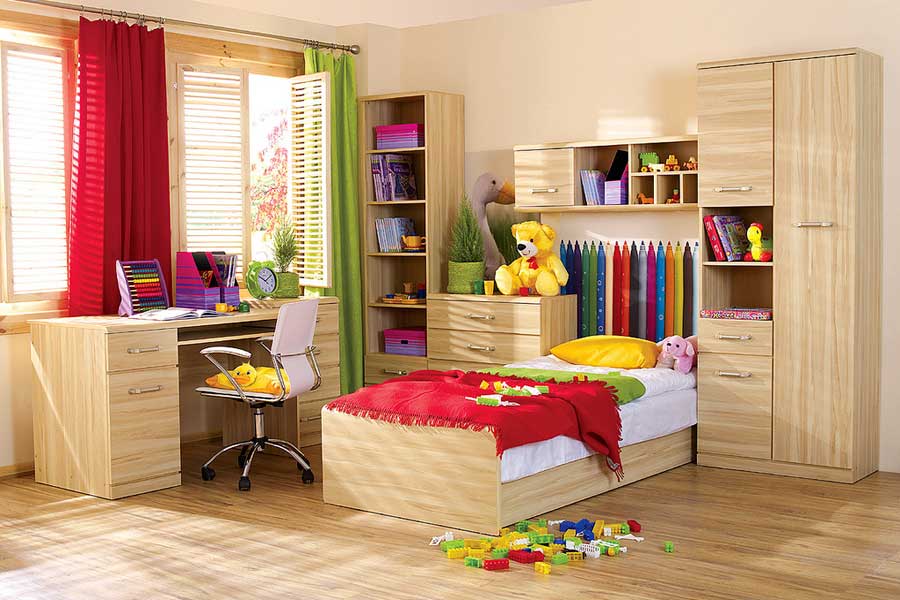 Décoration des murs de la chambre pour l'enfant