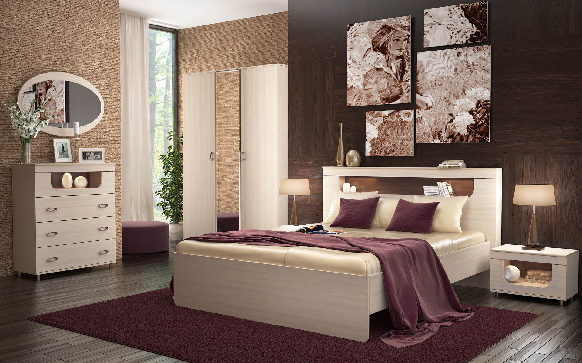Option de disposition des meubles