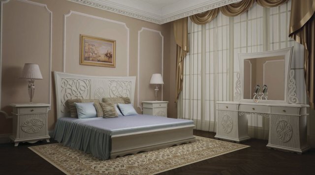 Choisissez des meubles blancs