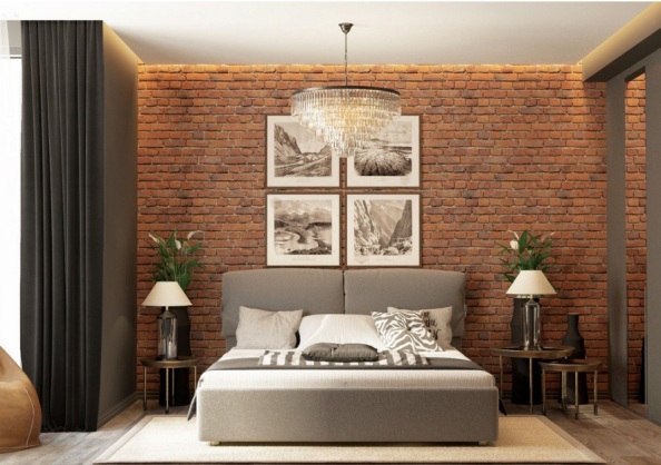 Choisir une disposition symétrique des meubles dans la chambre