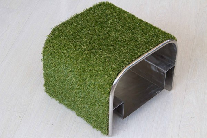 Pouf asymétrique
