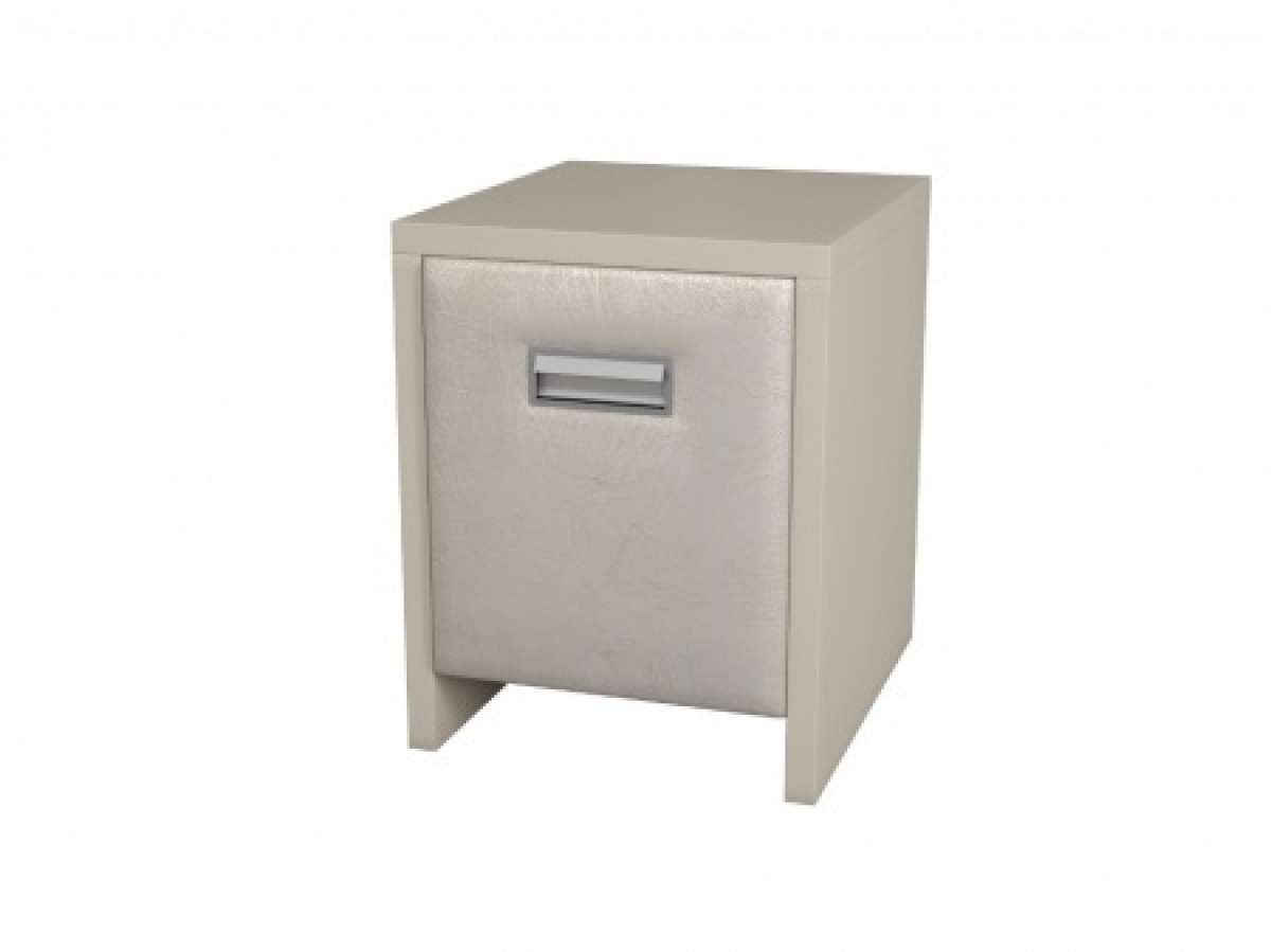 Table de chevet blanche