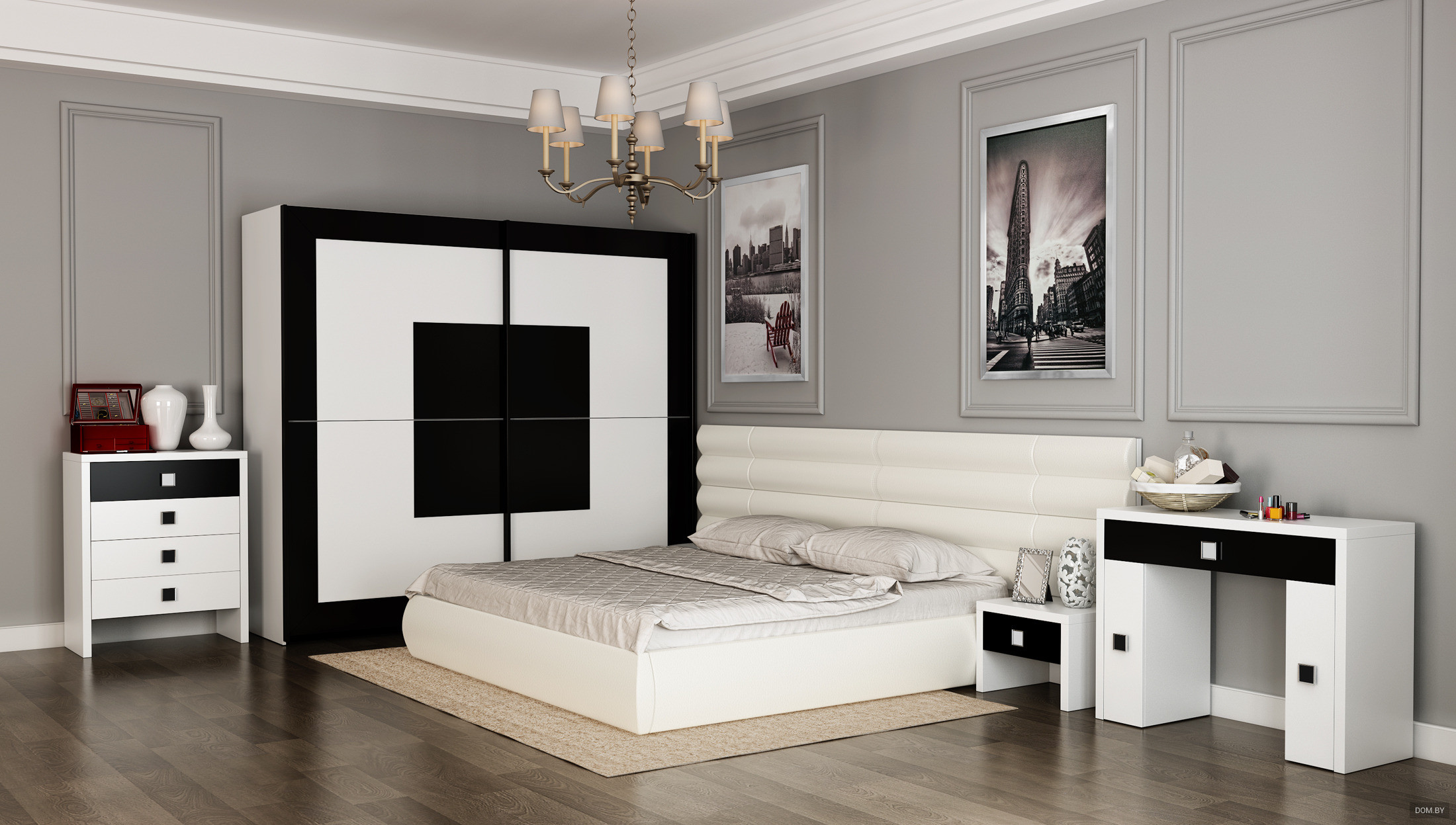 Chambre noir et blanc