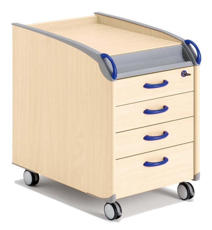 Armoire à roulettes pour enfants