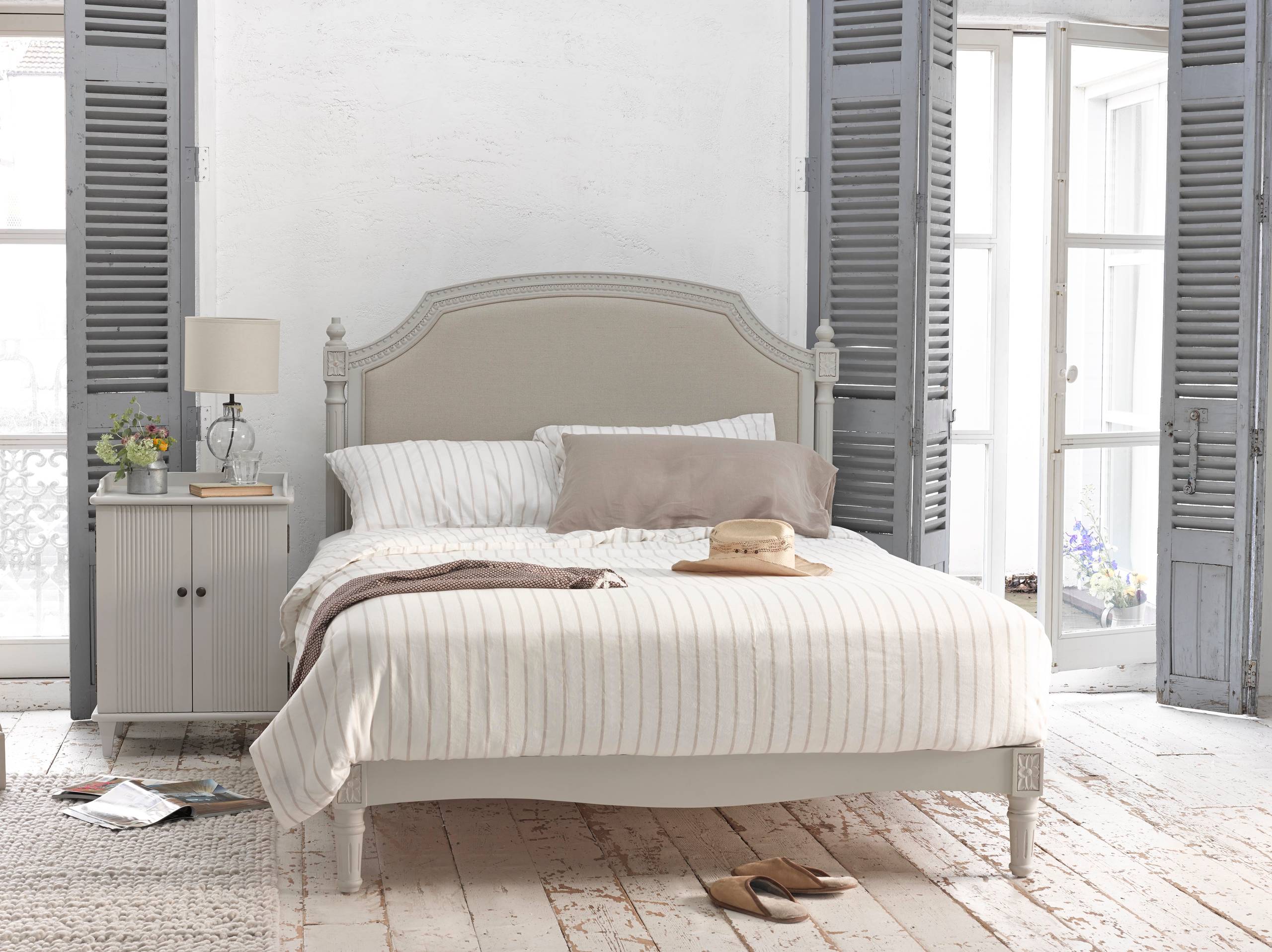 Conception de chambre de style bricolage Provence