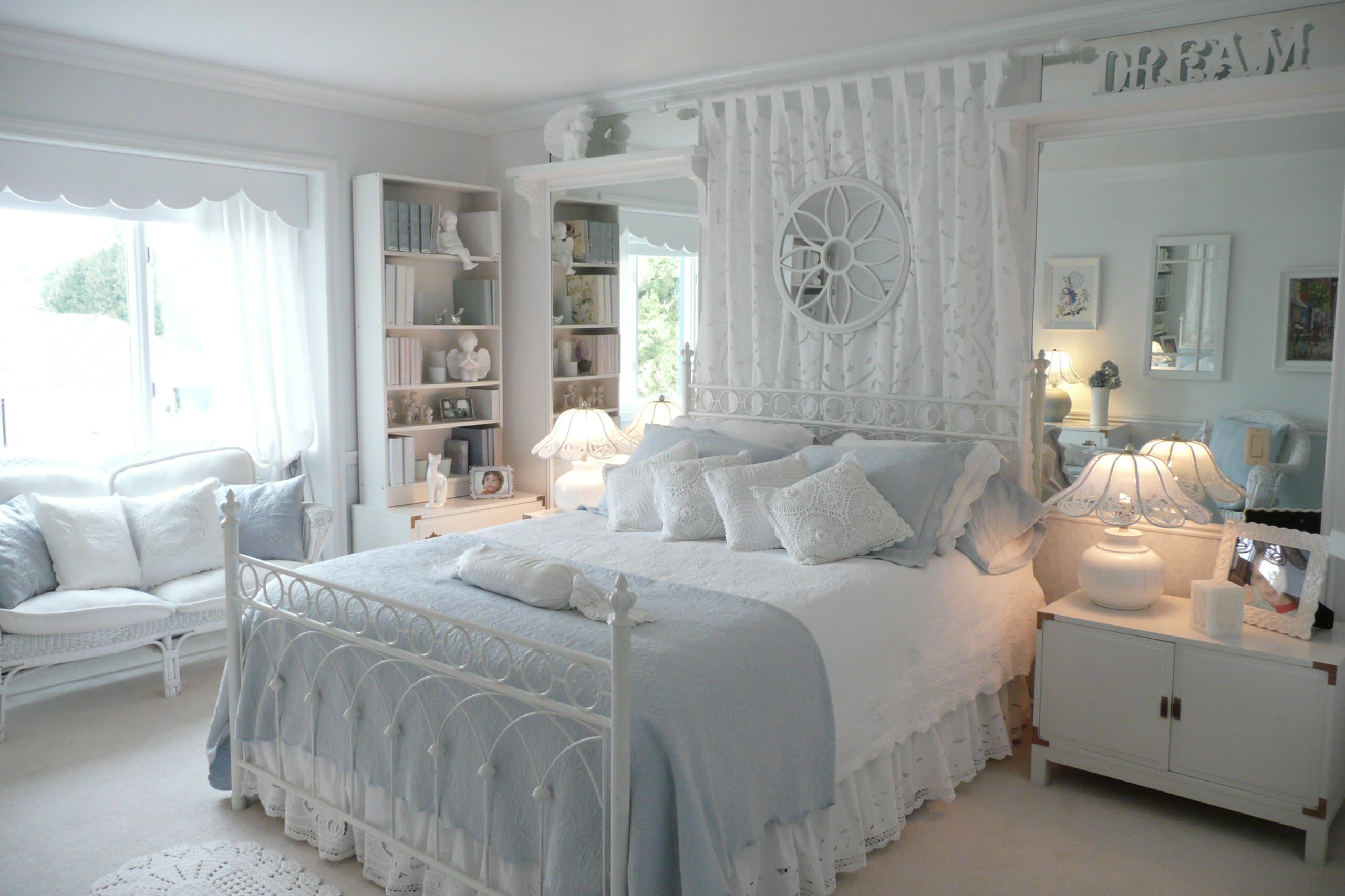 Conception de chambre de style Provence